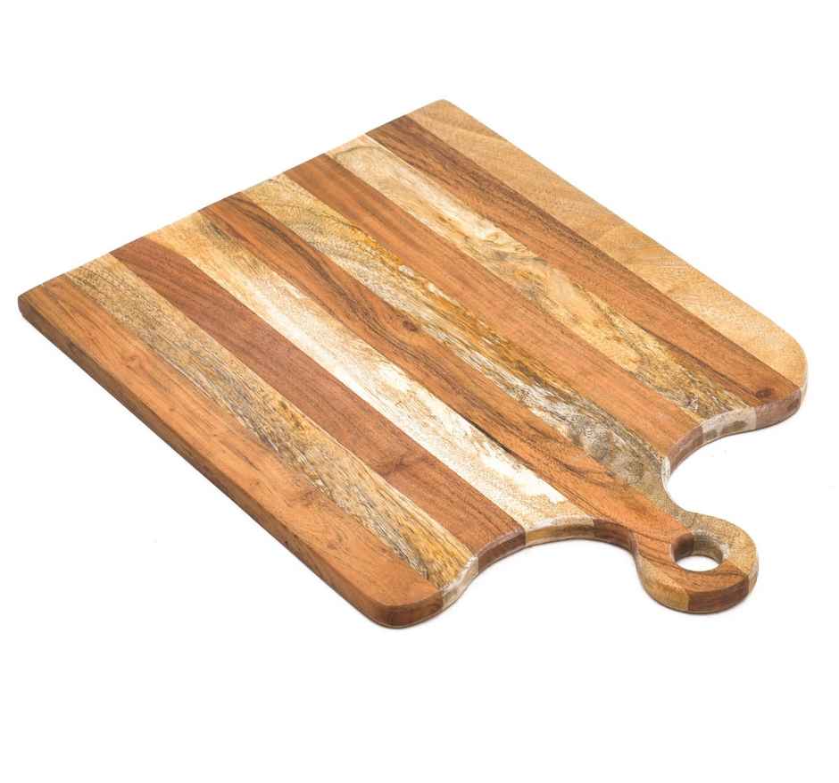 Sanjeev Kapoor by Oggn Mixwood Graned Chopping Board 17.5x12