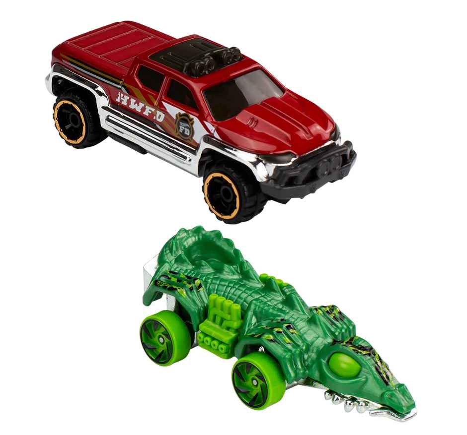 Hot Wheels 3Inch Die-Cast Pack Of 2 Assorted Cars, Boys, 3 Years+ ( Color May Vary)