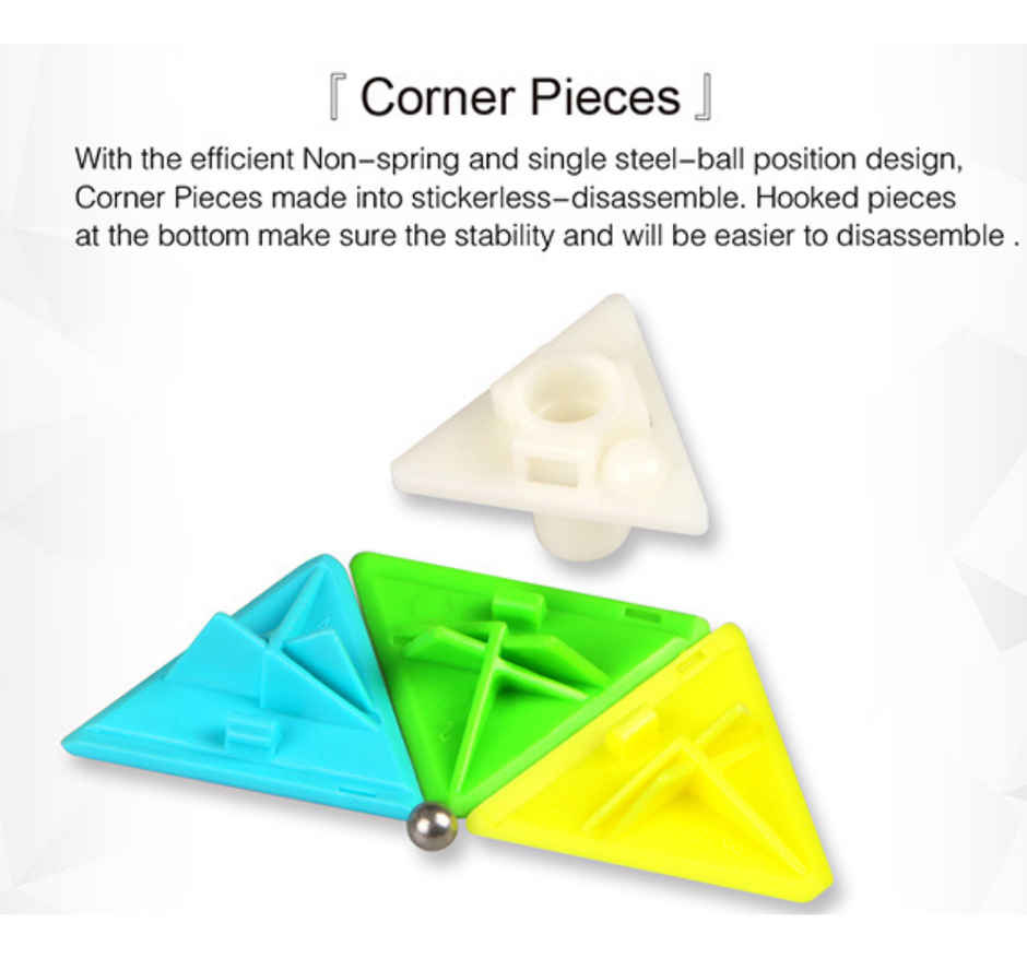 Cubelelo Drift Pyraminx Puzzle Cube