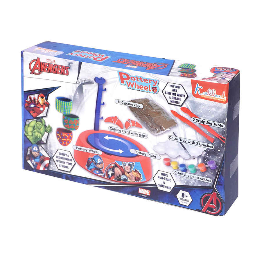 Kriiddaank Pottery Wheel Avengers