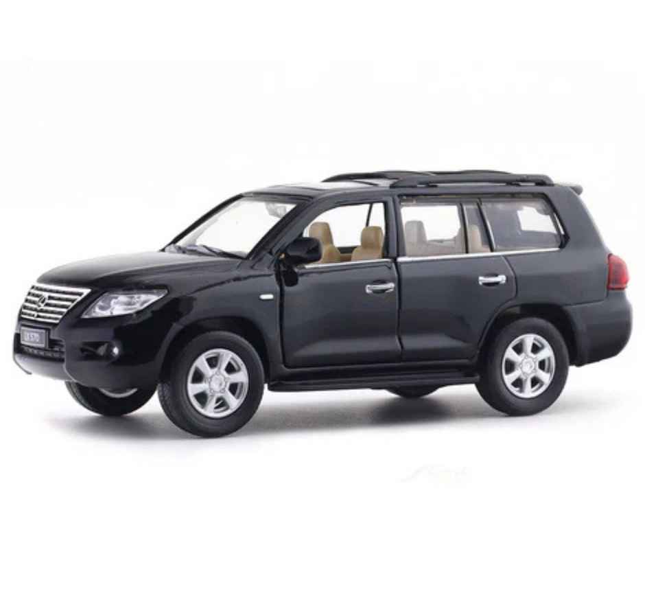 MSZ Licensed 1:32 Lexus LX570 Black Die-cast Vehicle