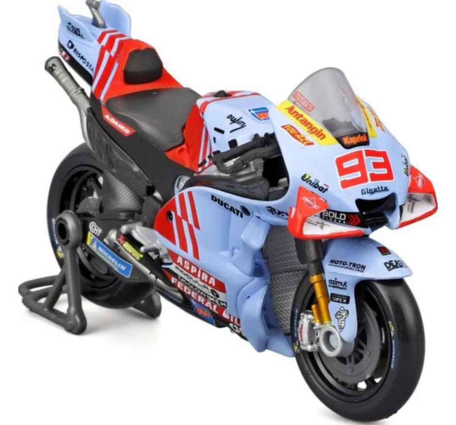Maisto Licensed Motogp 2024 Gresini Racing Team Marquez Casting Alloy Motorcycle