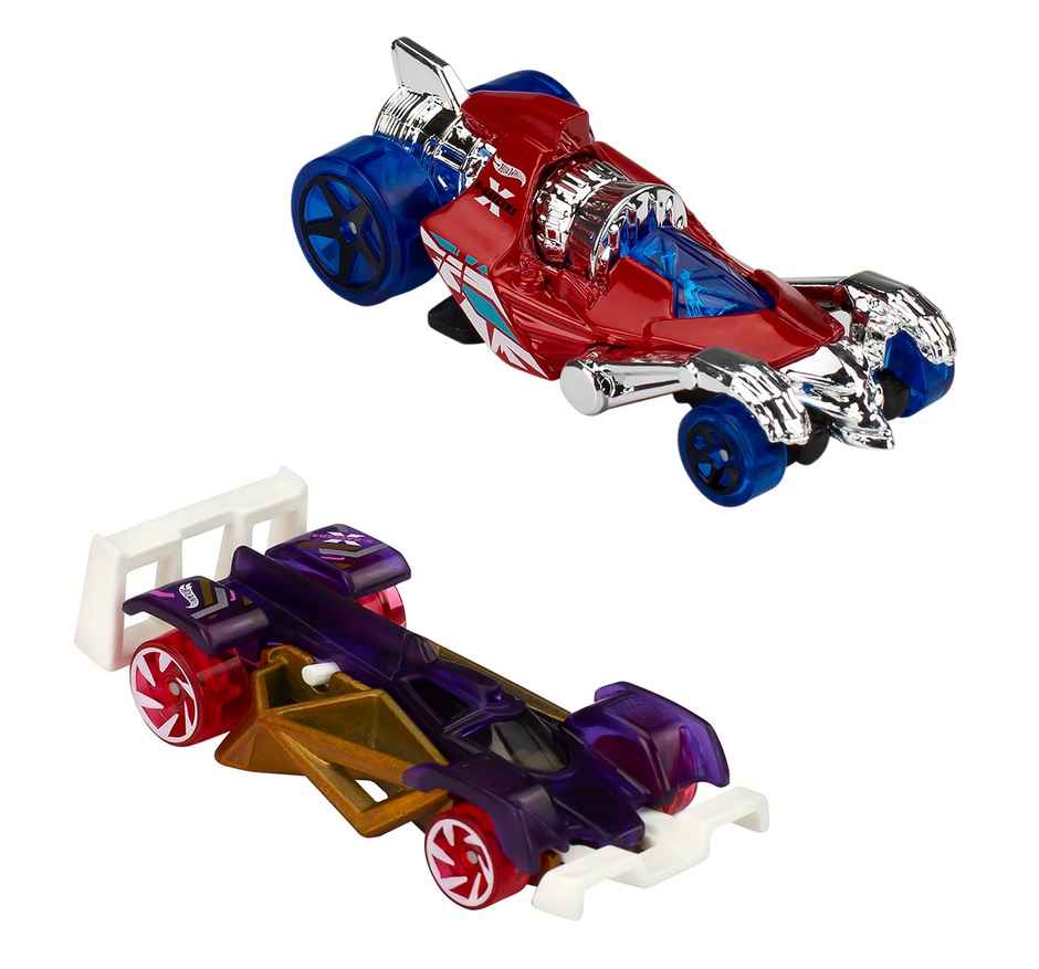 Hot Wheels 3Inch Die-Cast Pack Of 2 Assorted Cars, Boys, 3 Years+ ( Color May Vary)