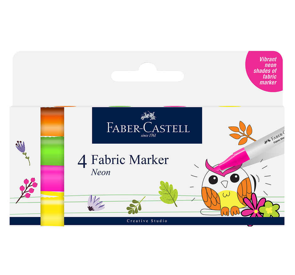 Faber-Castell Creative Studio Fabric Marker | Neon