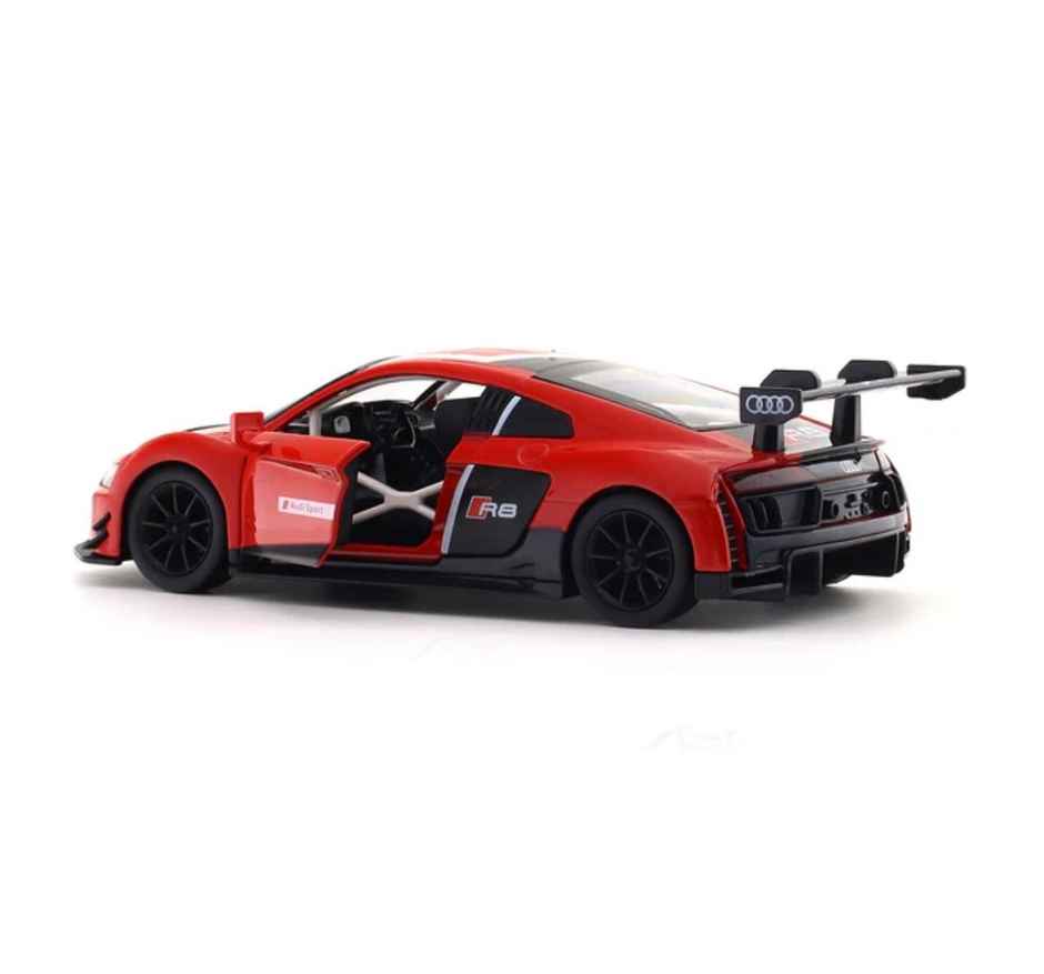 MSZ Licensed Audi R8 LMS Diecast Model Car Red 1:24 Scale Collectible Toy