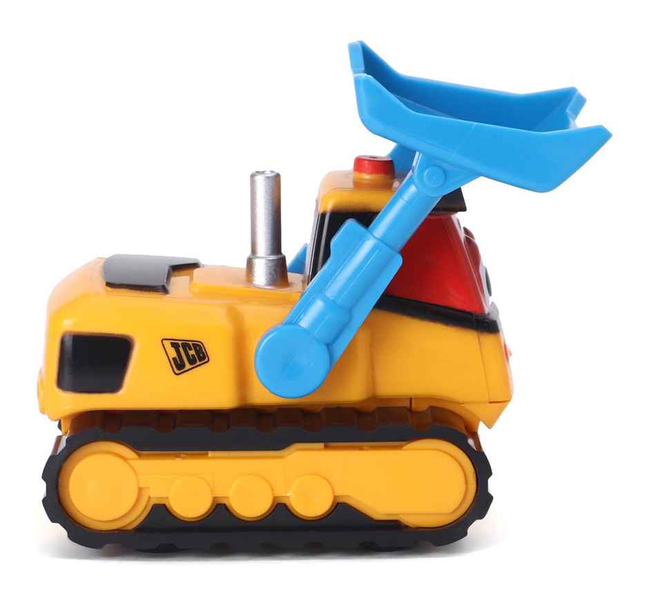 Hamleys Jcb Dan The Dozer, Pull Back Toy, Yellow, 1 Years+