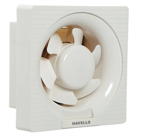 Havells Ventil Air Dx Exhaust Fan, 150mm, Cut Out Size: 6.8X6.8 Square Inches, White