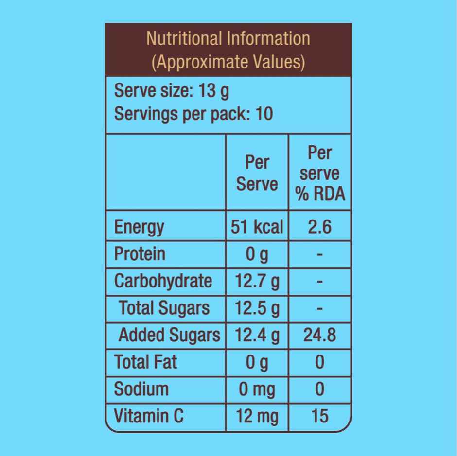 Tata Tea Gold Instant Peach Iced Tea Premix