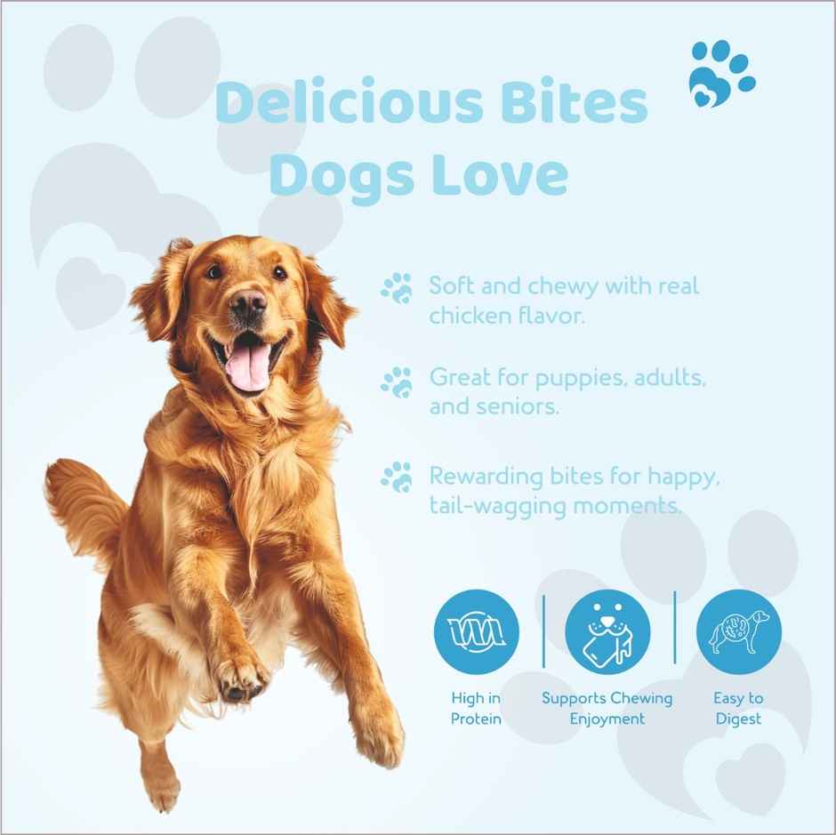 Petoska Dog Treats Potato Fish Sticks