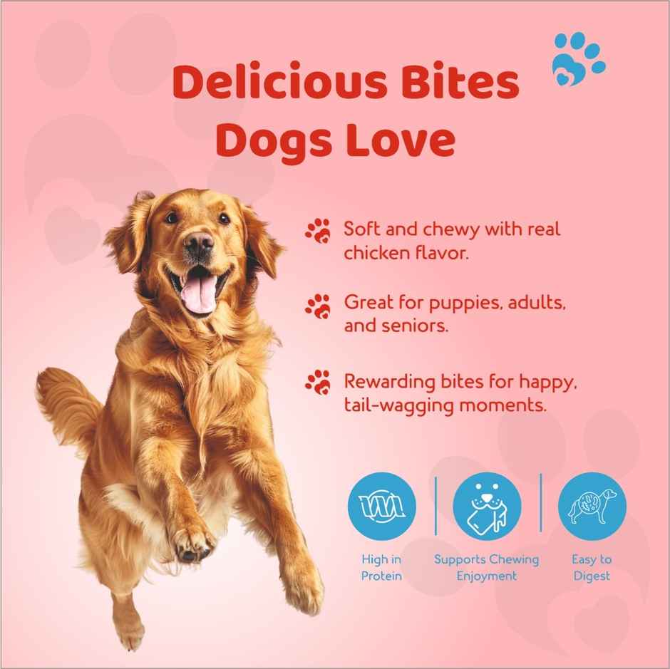 Petoska Dog Treats Chicken Jerky Combo