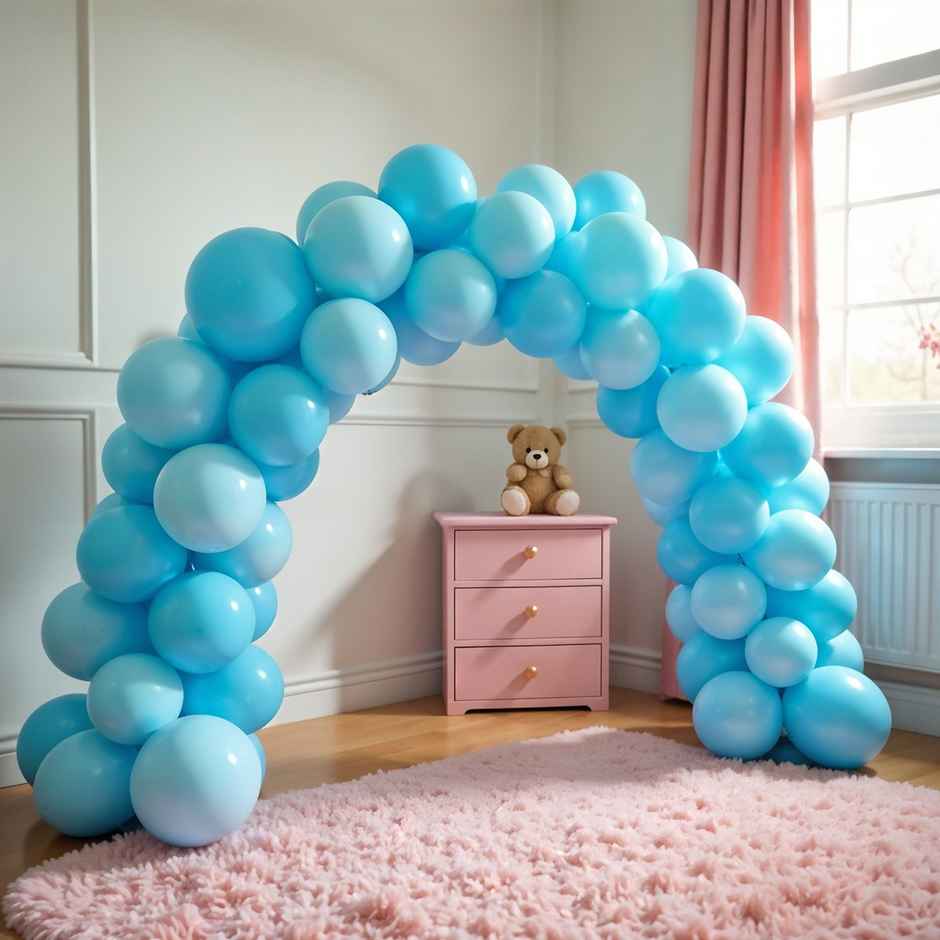 Blue Balloons | Birthday Decoration Party Pack | Latex Party Balloons | Propcon
