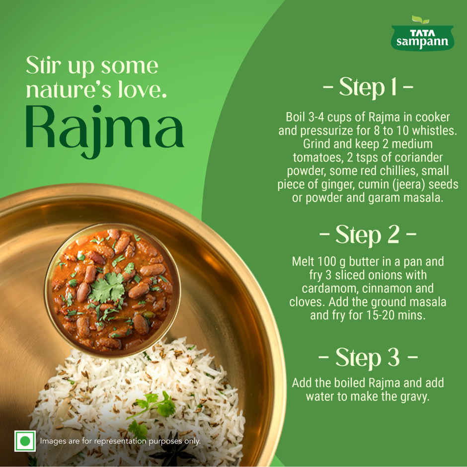 Tata Sampann Unpolished Rajma | Chitra