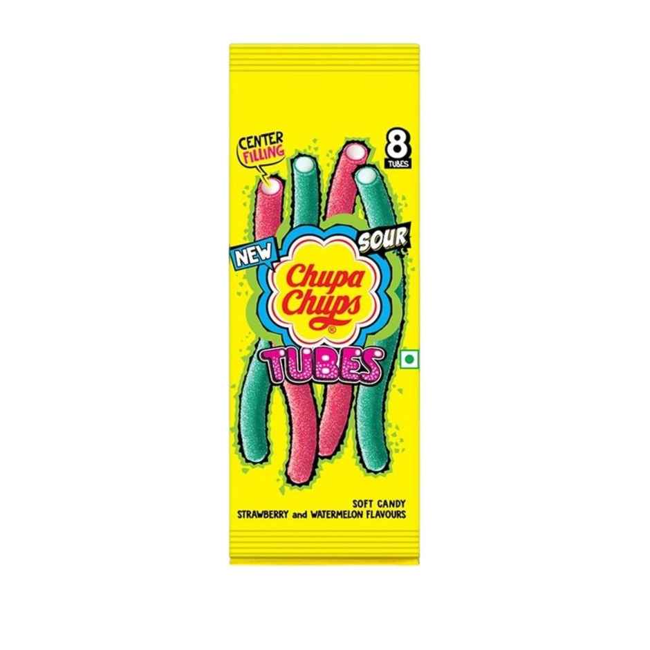 Chupa Chups Assorted Flavour Long Tubes | Colourful & Fun
