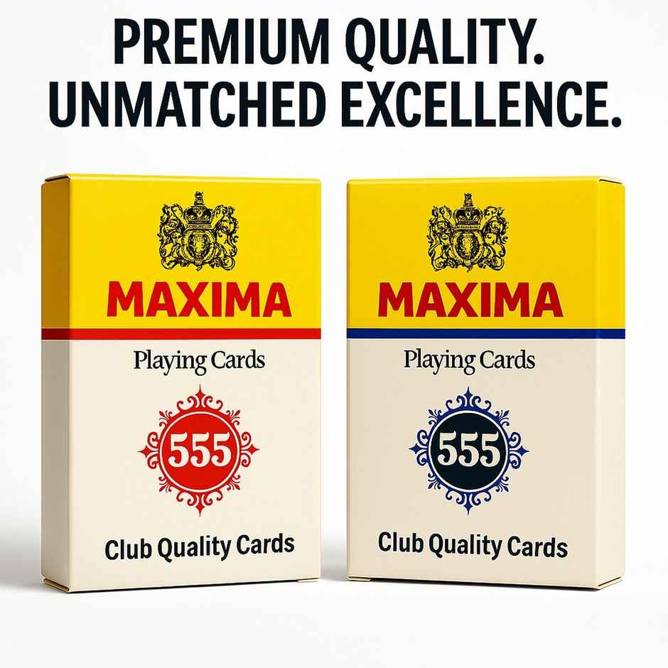 Don Maxima 555 playing cards - Assorted