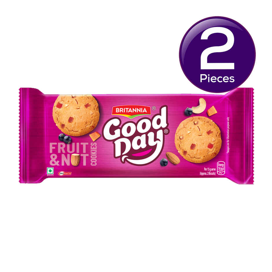 Britannia Good Day Oats Cookies Fruits and Nuts Dry Fruit Biscuits | Combo