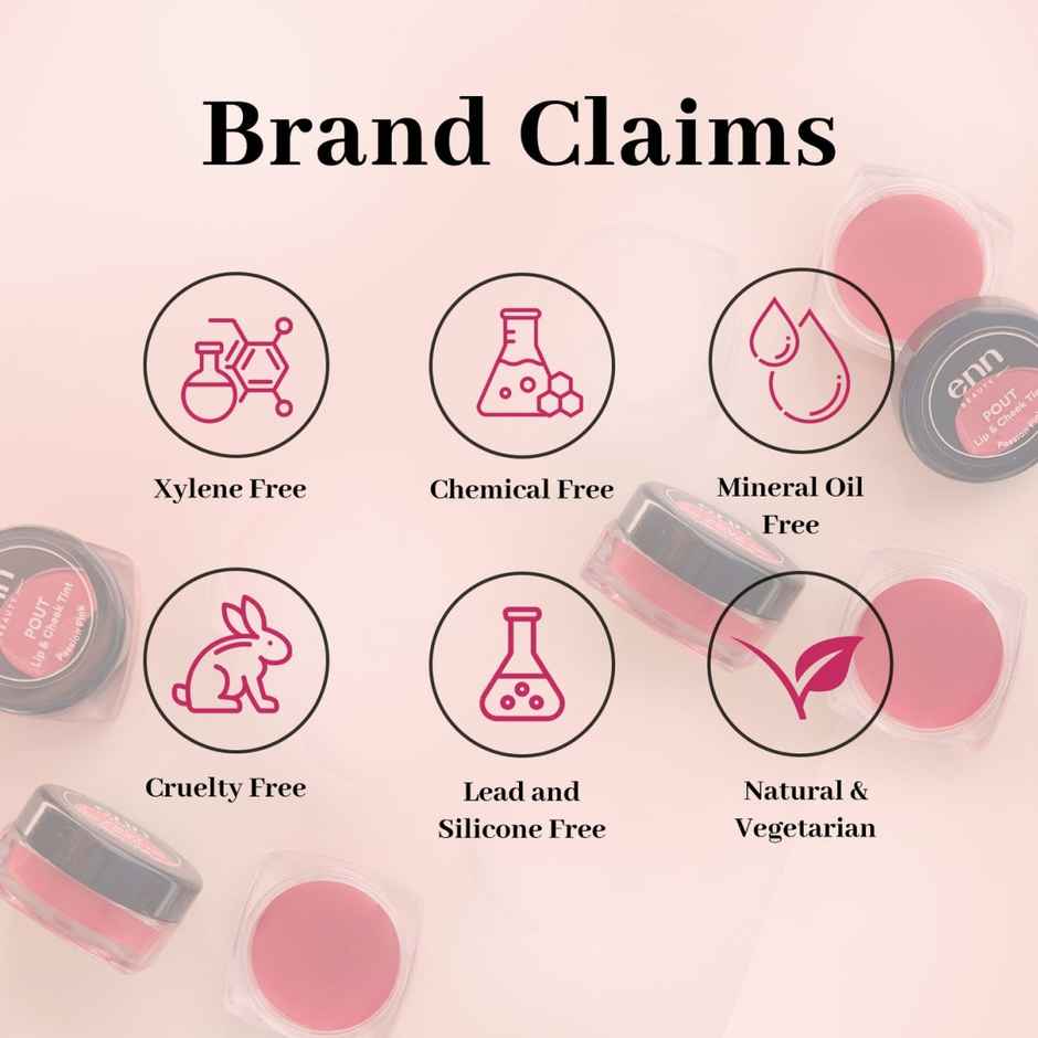 Enn Beauty Pout Lip & Cheek Tint (Passion Pink)