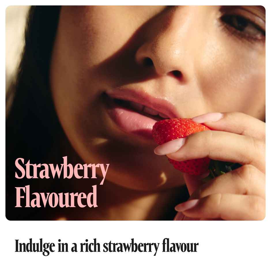 Bold Care Vibe Strawberry Water- Based Edible Lubricant