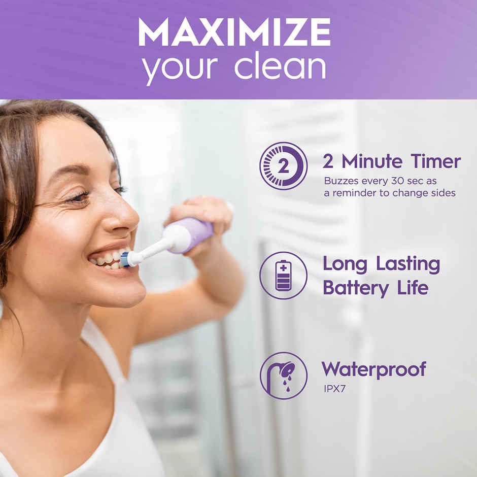 Oral B Vitality Pro With Sensitive Plus Rotating Electric Toothbrush 3 Brushing Modes Protimer