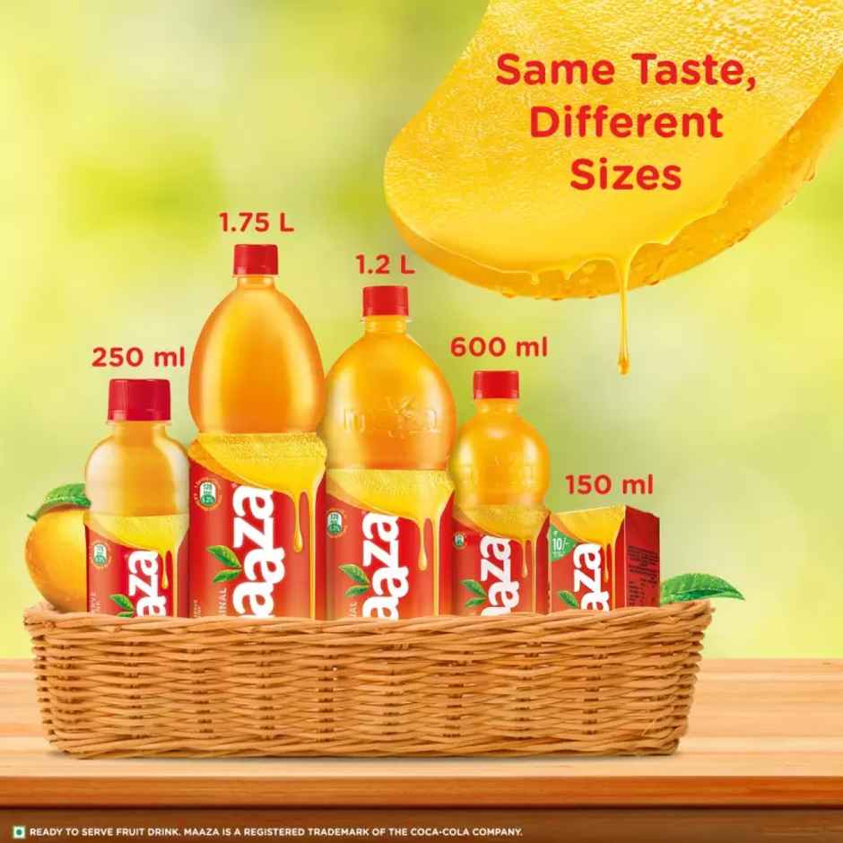 Maaza Mango Fruit Juice | Ready to Drink Beverage