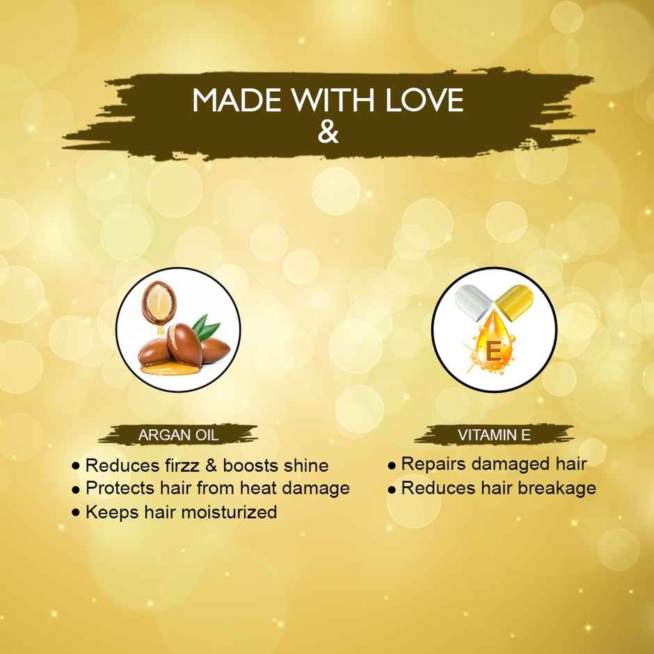 Nimbarka Ultra Shine Hair Serum - Heat Protection Frizz Control Detangles & Strengthens Hair