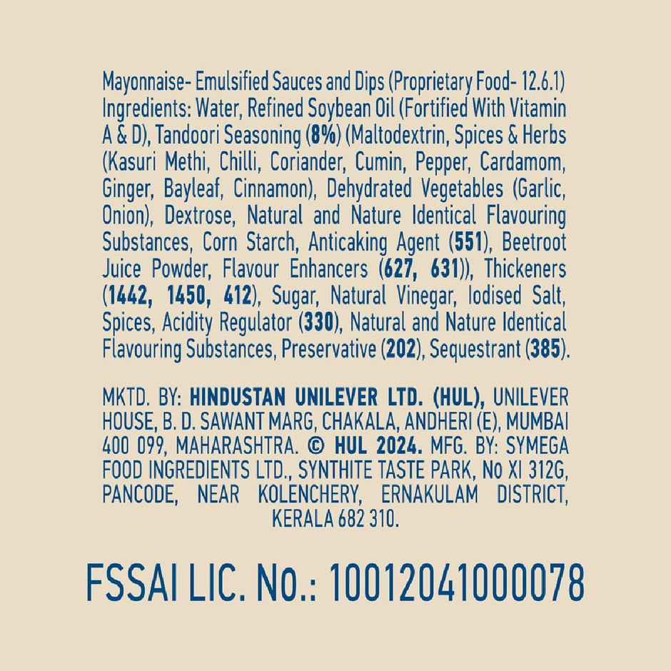 Hellmann's Smoky Tandoori Mayo