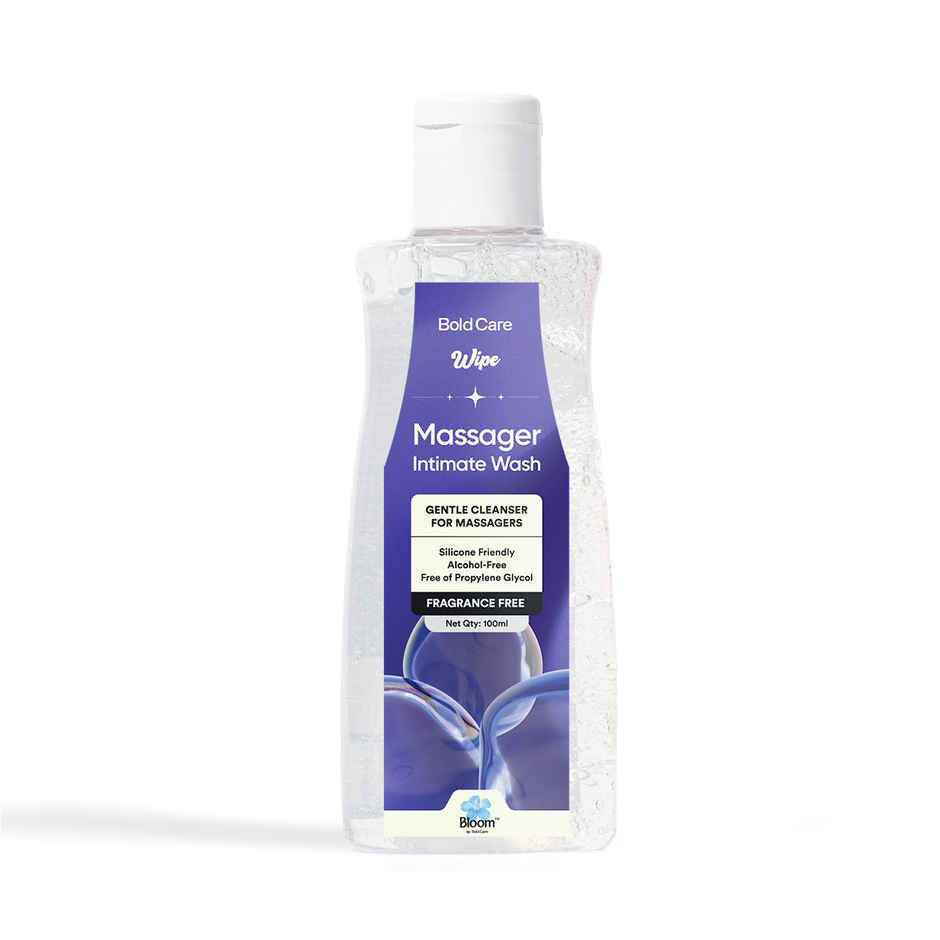 Bold Care Silicone|friendly | Anti|bacterial Massager Wash | Alcohol free