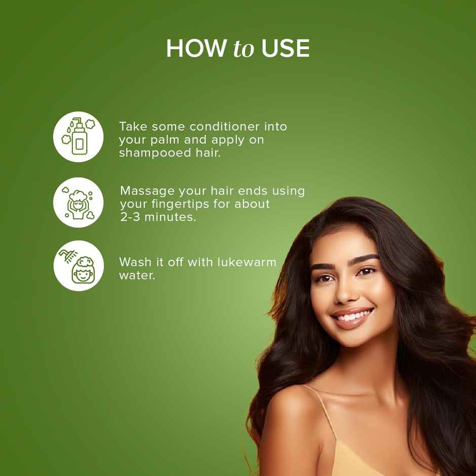 Khadi Natural Green Tea Aloe Vera Hair Conditioner | For Smooth and Manageable Hair