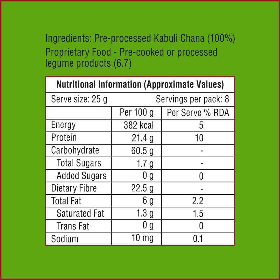 Tata Sampann Easy Cook Kabuli Chana