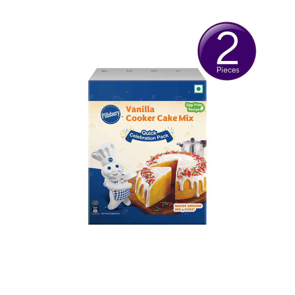 Pillsbury Vanilla Cooker Cake Mix | Baking Essential| Combo