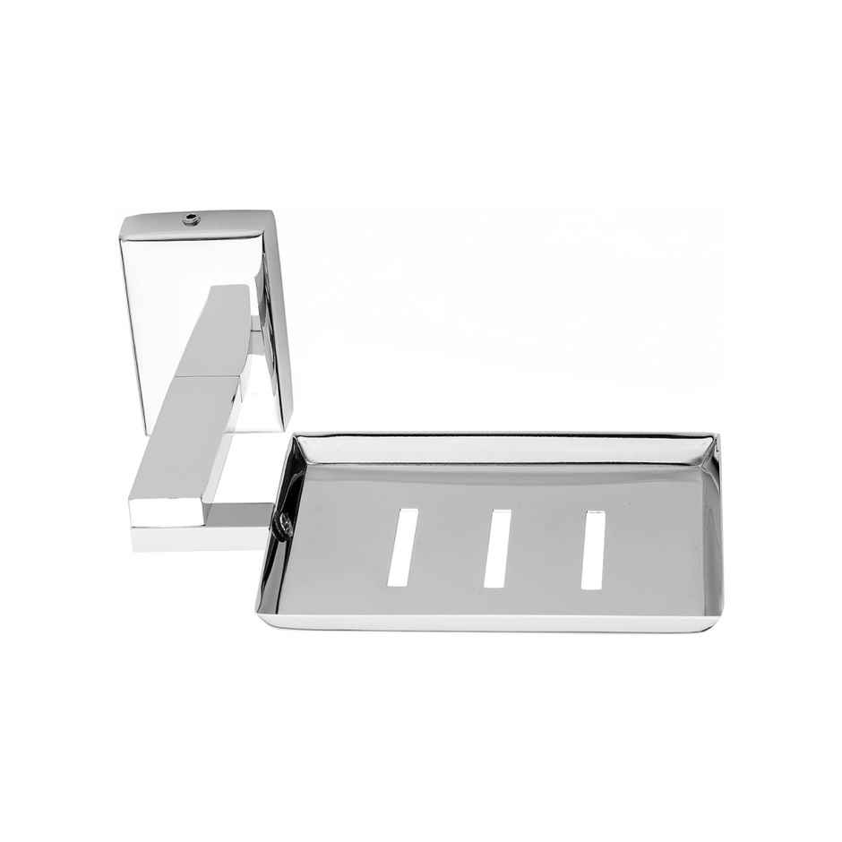 GLOXY Stainless Steel Soap Holder for Bathroom Wall Mounted Soap Dish Stand for Home Kitchen SS304
