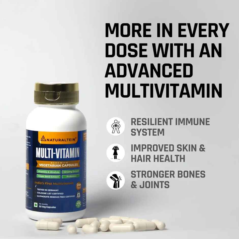 NATURALTEIN Multivitamins With Probiotics