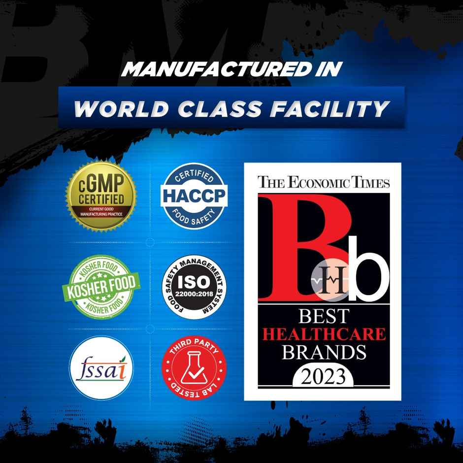 Big Muscles Nutrition Prime Whey Protein | Whey Protein Isolate And Concentrate | Digestive Enzymes