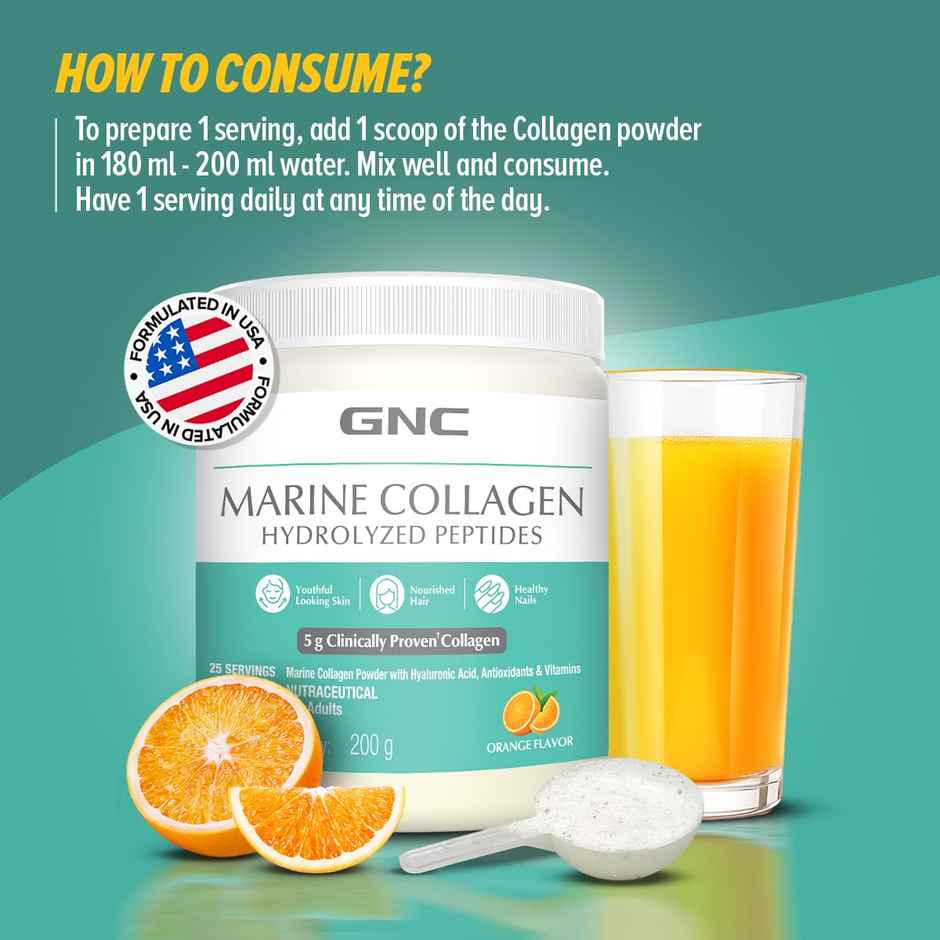 GNC Marine Collagen Orange