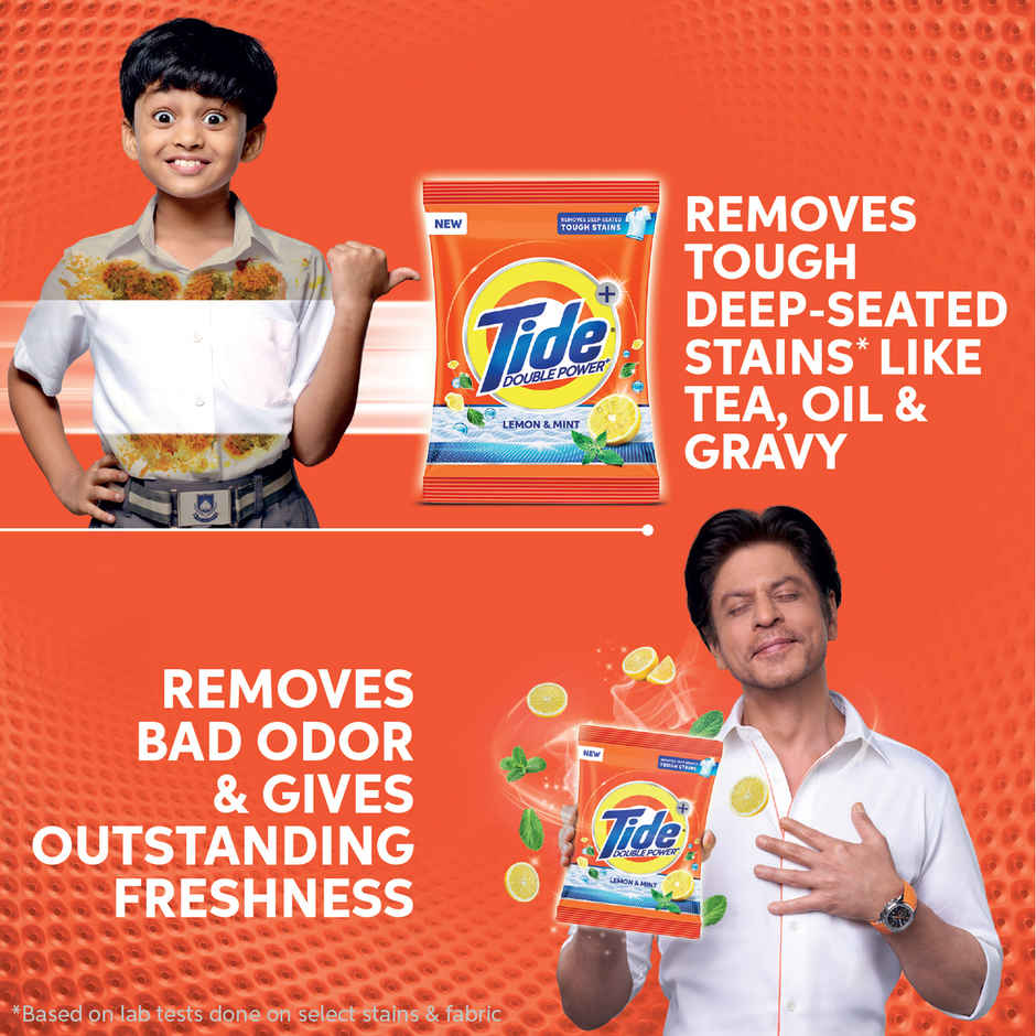 Tide Plus Lemon & Mint Detergent Powder