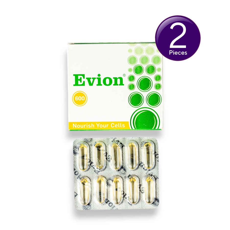 Evion 600 Soft Gelatin Capsule