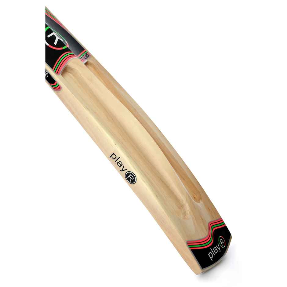 Playr Unisex Adult Cricket Fluid Tennis Kashmir Willow Bat For All Season 6 - Fluorescent Pink