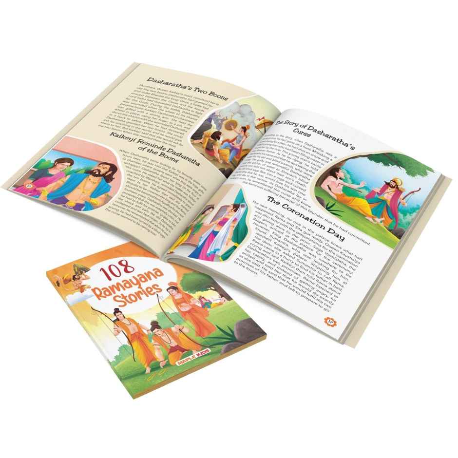 108 Ramayana Stories | Illustrated | Bedtime Stories For Kids | Age 3-10