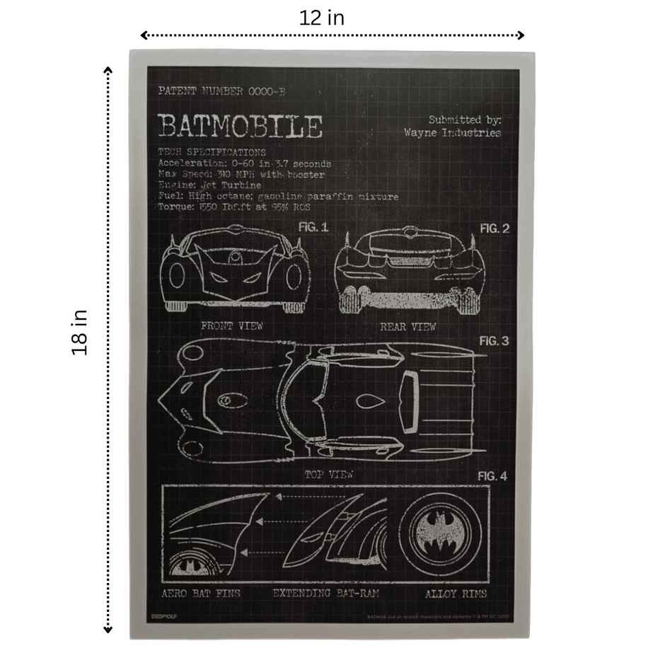 House Of Festivals Batmobile Specs - Batman Official Poster