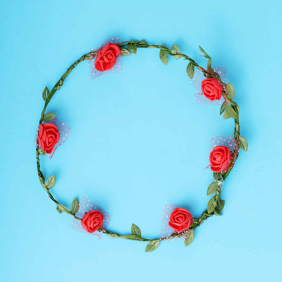 Princess Flower Tiara Crown | Kids Birthday Party Decoration | Propcon