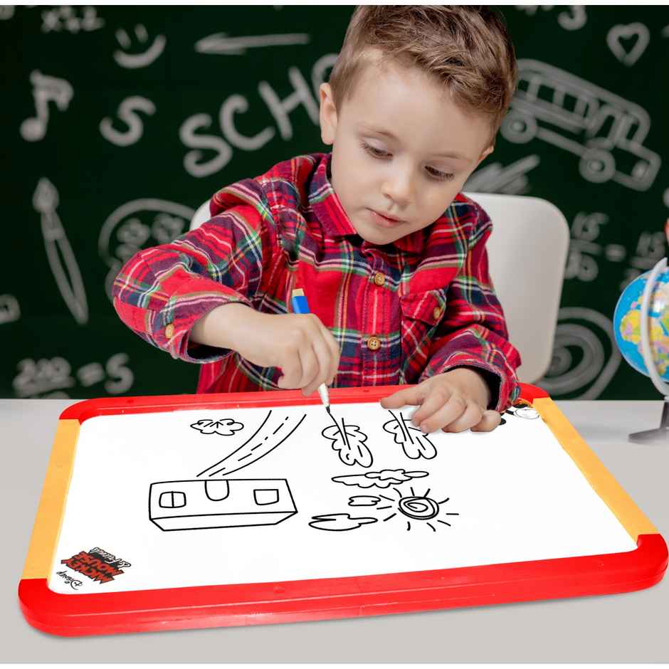 Itoys 2 in 1 Hanging Board Big- Mickey Mouse(Colour May Vary)