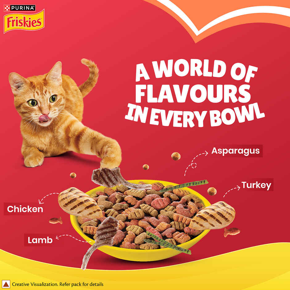 Purina Friskies Meaty Grills Adult Dry Cat Food