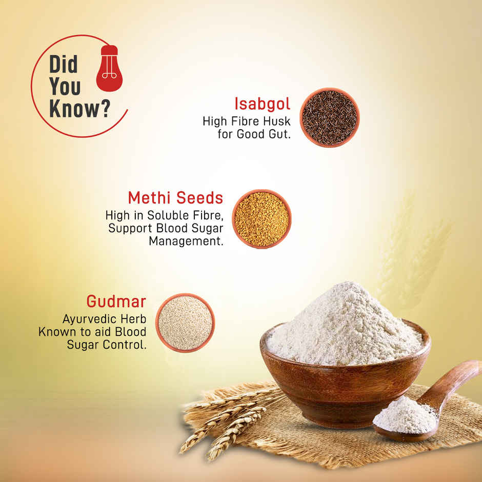 Annapurna Nutri Power Atta | High Fiber High Protein | Better Sugar Control