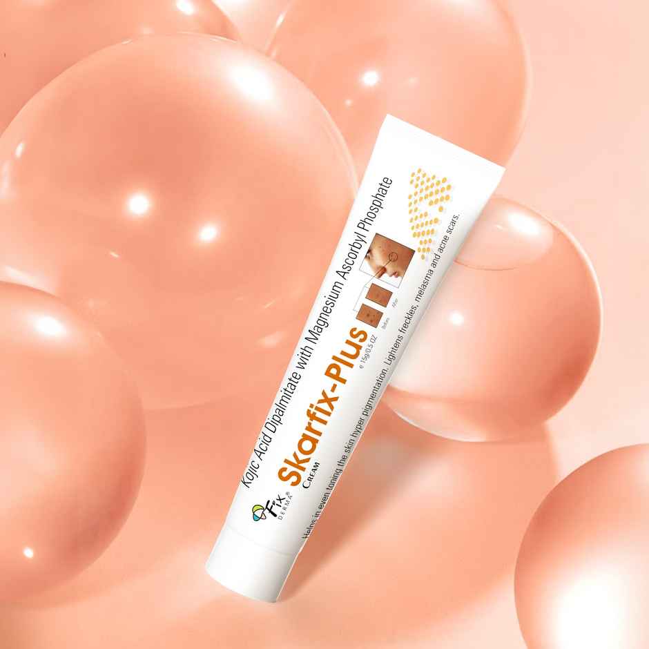 Fixderma Skarfix Plus Cream with 2% Kojic & 1% Arbutin for Dark Spots & Pigmentation