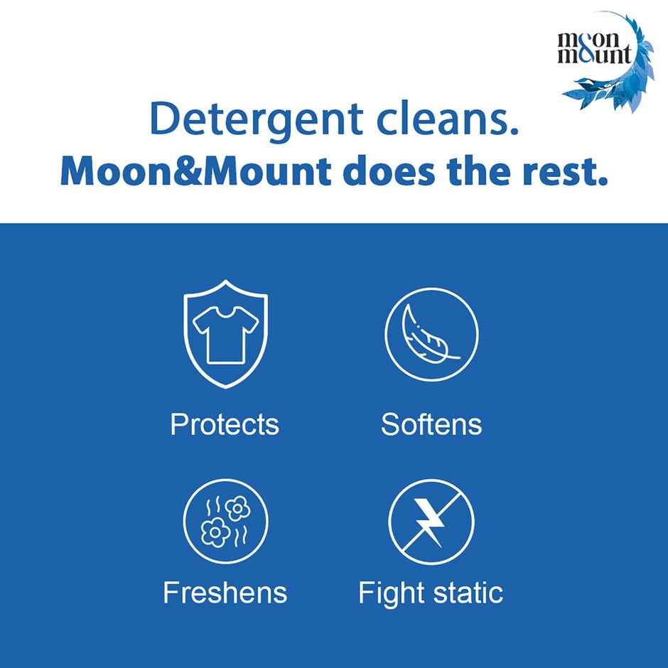 Moon&Mount Fresh Top & Front Load Detergent Liquid