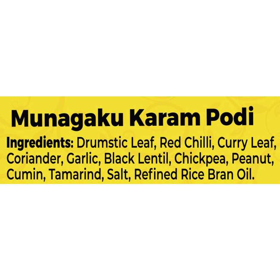 Swetha Telugu FOODs Munagaku Karam Pouch