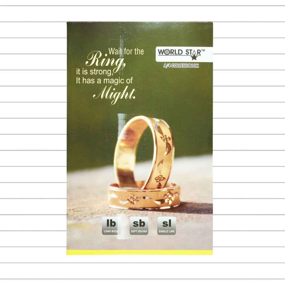 ABK Long Book 17 x 27 Cms 172 Pages Pack Of 6