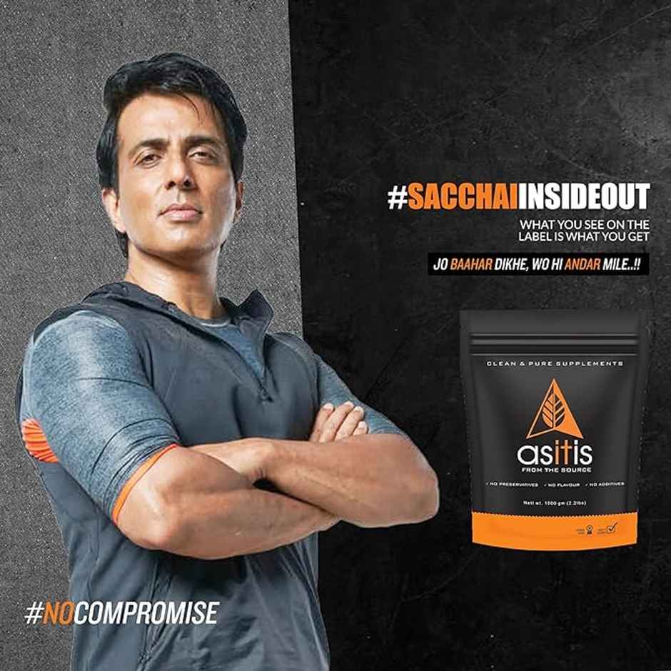 AS-IT-IS Nutrition Whey Protein Concentrate 80% | Unflavored, Tested for Purity