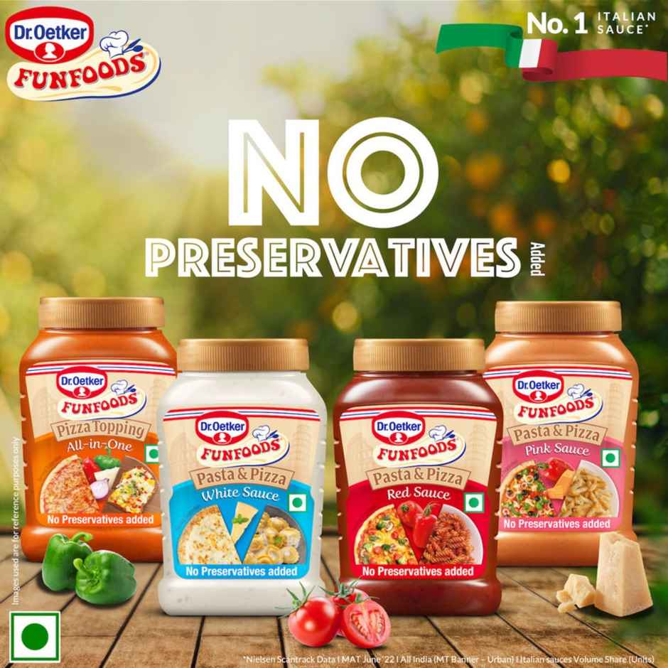 Dr. Oetker FunFoods Pasta & Pizza Red Sauce