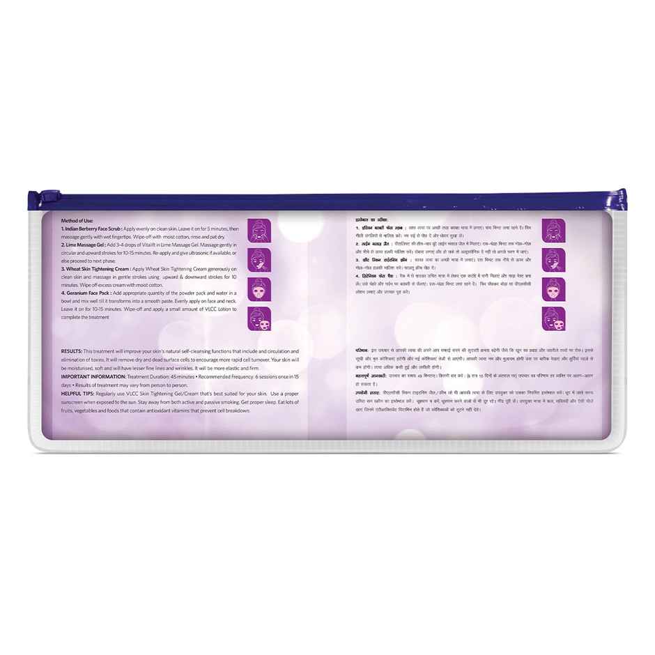 VLCC Salon Series Skin Tightening Facial Kit (6 Facials)