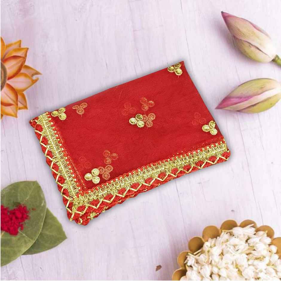 Gullak Chunri Sequins Three Circle | 20 x 13 inch